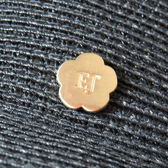 Eric Javits Black Wide Brim Floppy Straw Sun Hat $285 - Picture 7 of 7